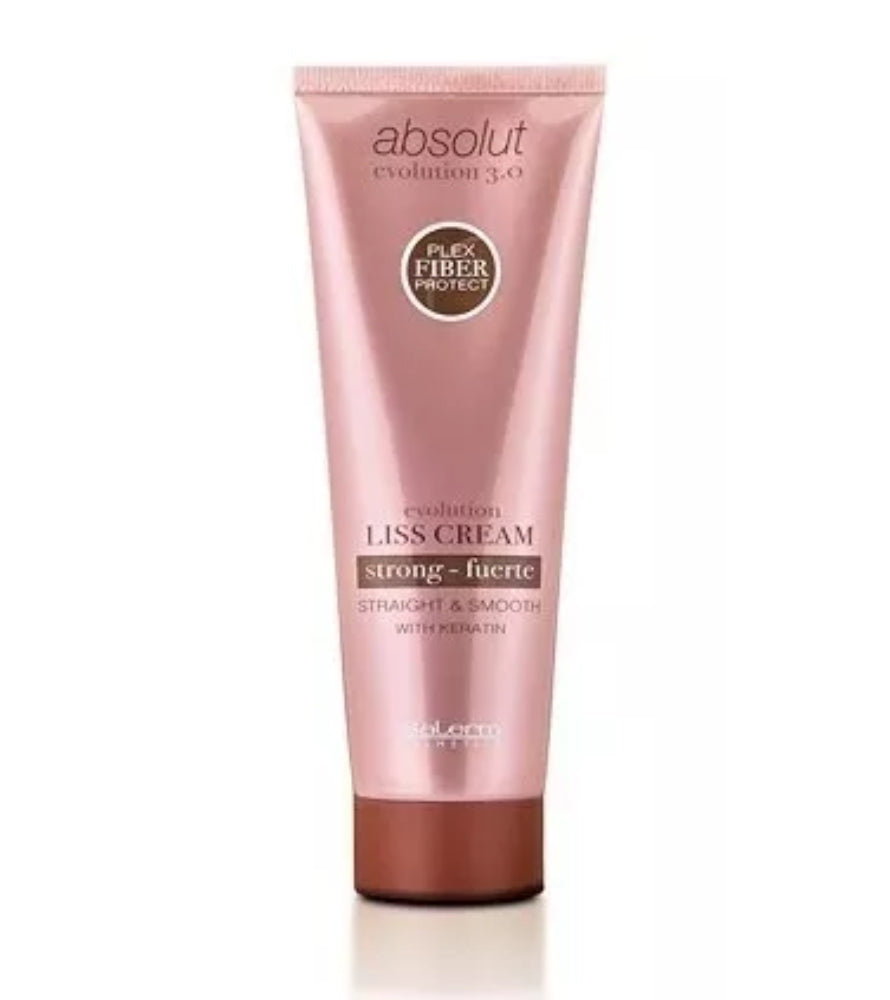 image_9ee9beef-ab55-4c4e-9dbb-53037f04e776 SaLerm Absolut Evolution 3.0 Liss Cream w/Keratin 237g/8.4oz - Strong/Fuerte