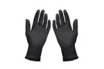 Style Tek Black Nitrile Gloves Powder Free 100ct.