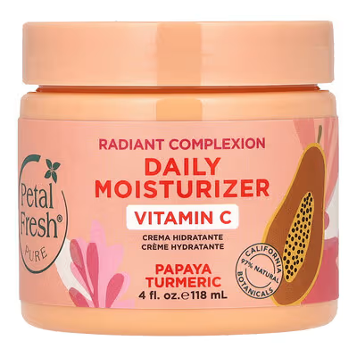 Petal Fresh, Pure, Radiant Complexion Daily Moisturizer, Papaya Turmeric, 4 fl oz