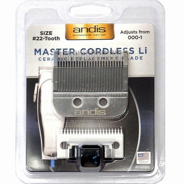 Andis Master Cordless Li Ceramic Replacement Blade - #22
