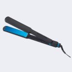 BabylissPro Nano Titanium Ultra Thin 1" Flat Iron Limited Edition - Black/Blue