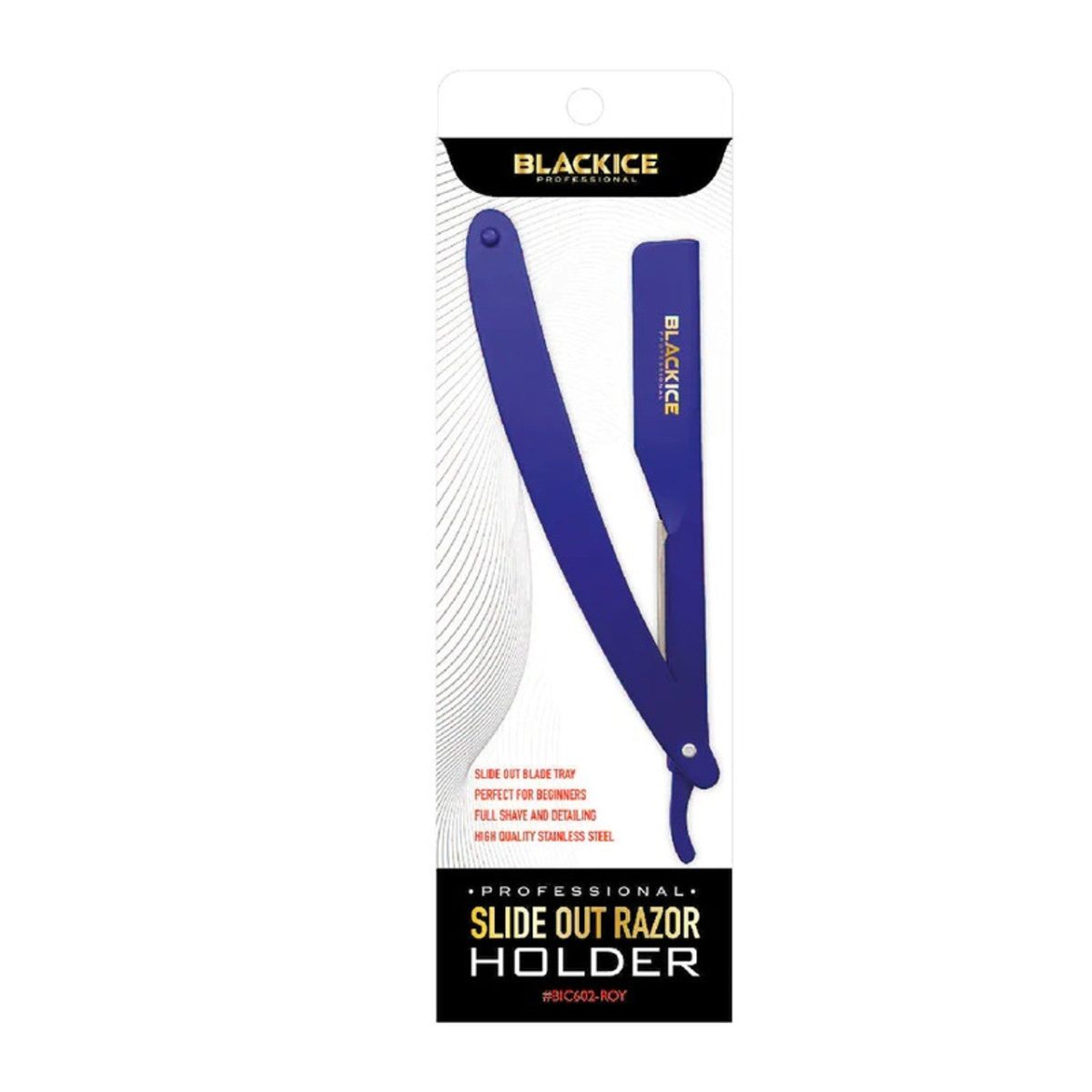 Black Ice Push Carriage Razor Metal