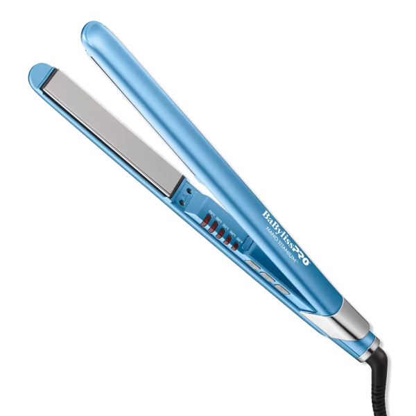 BabylissPro Nano Titanium Ultra Sleek Straightening Iron 1"