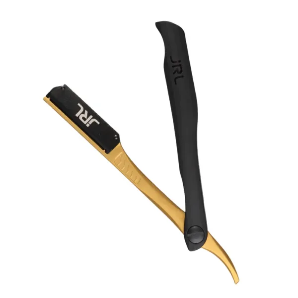 JRL Magnetic Straight Razor - Gold - Professional Barber & Salon Supplies