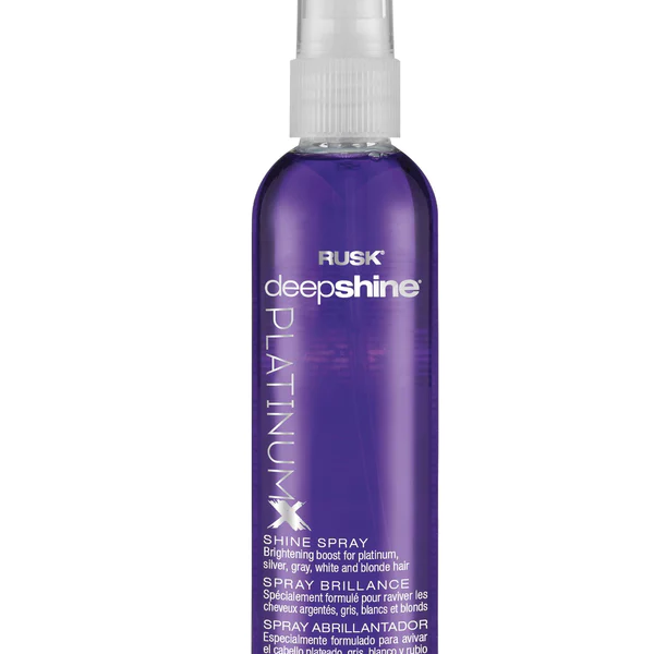 Rusk Deepshine PlatinumX Shine Spray 4oz