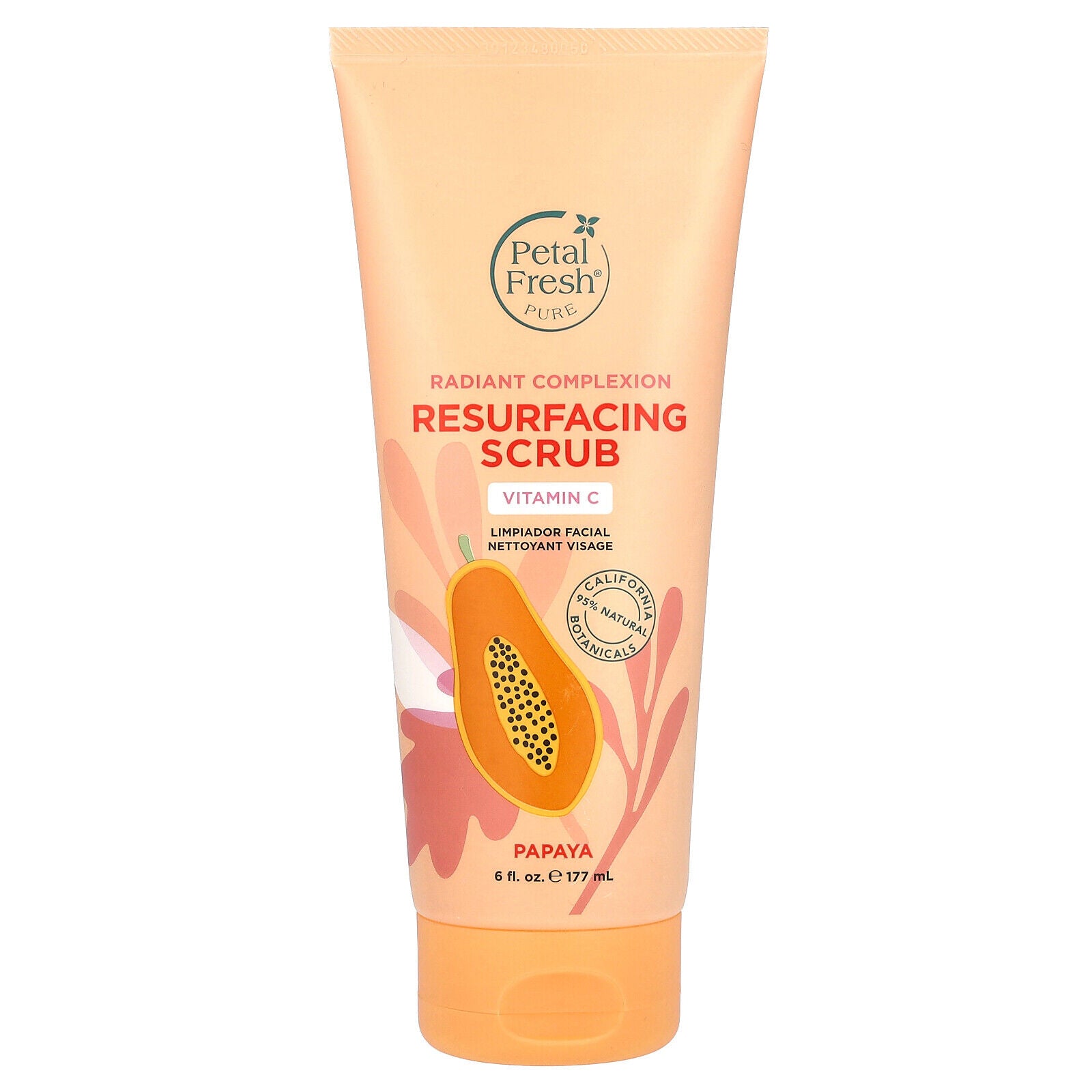 image_bef12e8f-ba3f-4247-8c18-7768f2d2de8b Petal Fresh, Pure, Radiant Complexion Resurfacing Scrub, Papaya, 6 fl oz