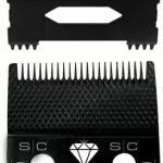 StyleCraft Clipper Echo Blade Set w/Black Diamond Shallow Tooth Cutter