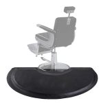 Salon Mat semi circle 3x5 1/2in