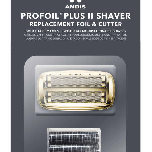 Andis Profoil Plus II Replacement Foil & Cutter