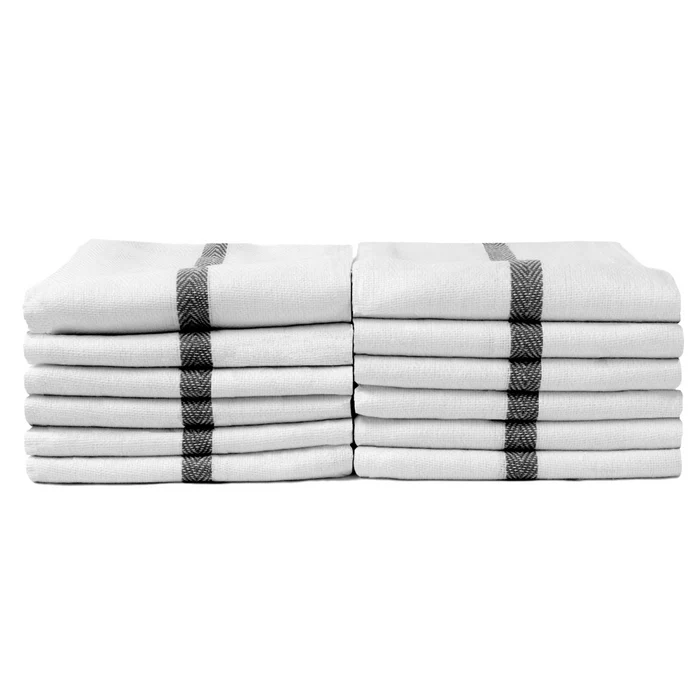image_d7556248-fadd-4fb3-926a-030beaf352ef Protex Bleach Guard Barber Towels 15" X 26" 12pk - Black Stripe