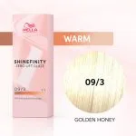 Wella Shinefinity Zero Lift Glaze 2oz - 09/3 Golden Honey