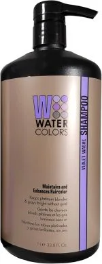 Tressa Watercolors Color Maintenance Shampoo 1 Liter - Violet - MPN TRE01294 - Wholesale Salon Supply