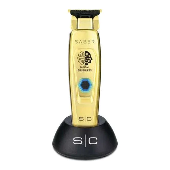 StyleCraft Saber Cordless Brushless Motor Trimmer - Gold