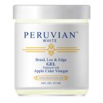 Peruvian White Braid, Loc & Edge Gel Extra Hold 16oz