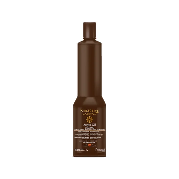 Nutrapel Keractive Moroccan Argan Oil Shampoo 10.1oz