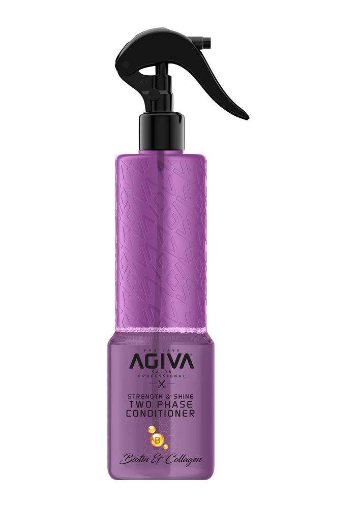 image_fbfdb615-8e97-4184-8d59-8d2783750bbd Agiva Two Phase Leave in Conditioner 400ml/13.5oz - Biotin & Collagen