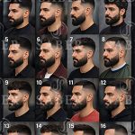 SER00007 Men Hair cuts w/ beard  Poster #7