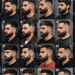SER00007 Men Hair cuts w/ beard  Poster #7