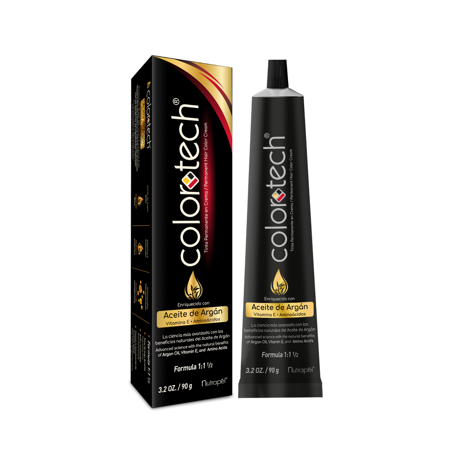 nut Nutrapel Color Tech Semi-Permanent Hair Color Cream 3.2oz