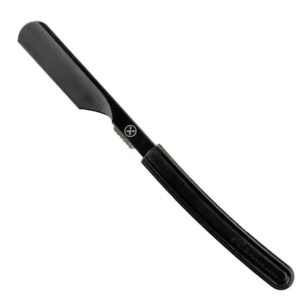 Parker Director Push Carriage Non Folding Barber Razor - Black - Professional Barber & Salon Supplies