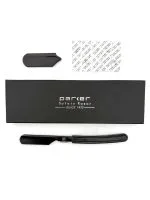 Parker Director Push Carriage Non Folding Barber Razor - Black - MPN PAR77151 - Wholesale Salon Supply