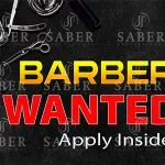 SER00002 Barber Wanted Poster #2
