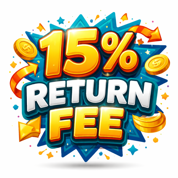 Return Fee (15%)