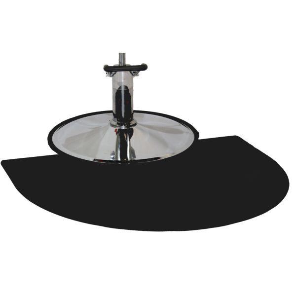 Semi circle salon mat 3x4x7/8