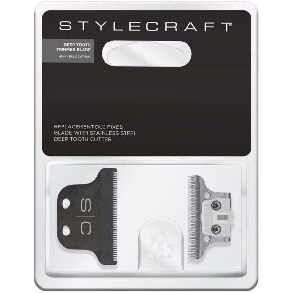 StyleCraft Stainless Steel Trimmer Blade Set w/Deep Tooth Cutter