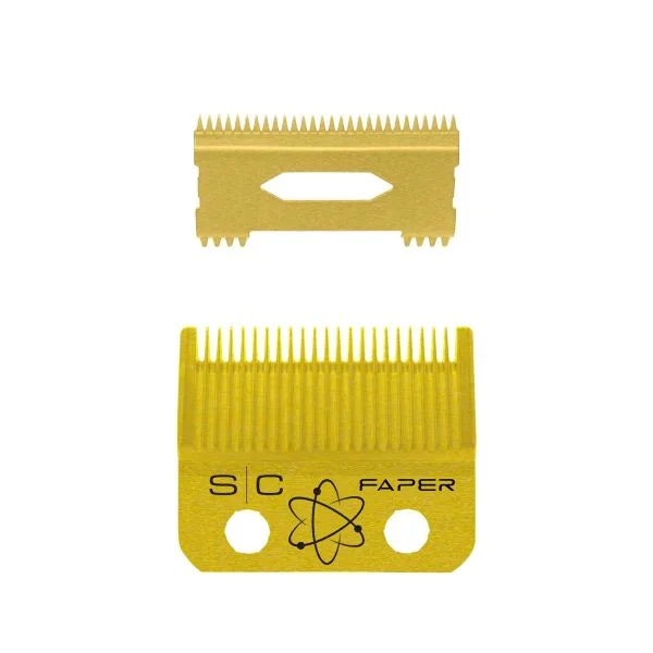 sc525g_main_jpg StyleCraft Clipper Gold Faper Blade Set w/DLC Slim Deep Tooth Cutter