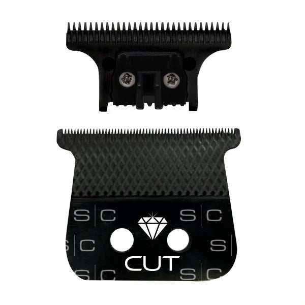 StyleCraft  Diamond Cut DLC Wide Trimmer Blade Set w/ The One Cutter