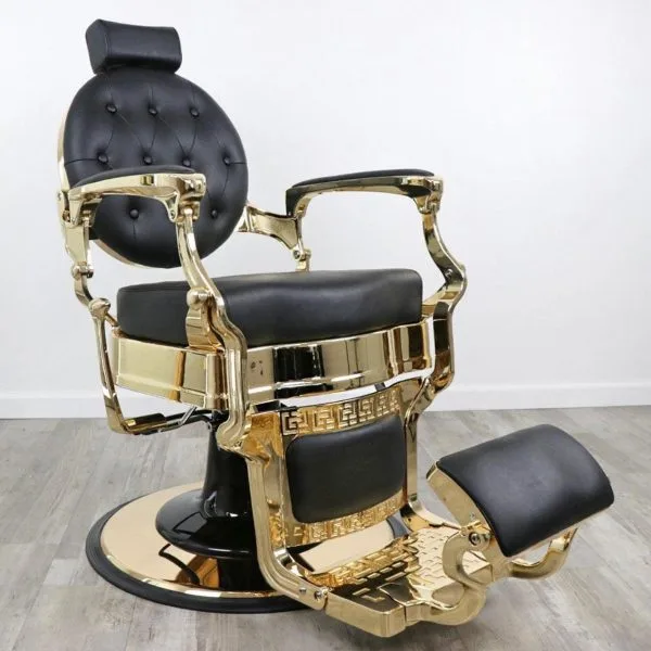 AYC Truman Gold barber chair