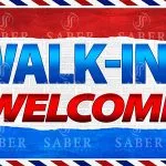 SER00001 Walk-ins welcome Poster #1
