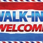 Walk-ins welcome Poster #1