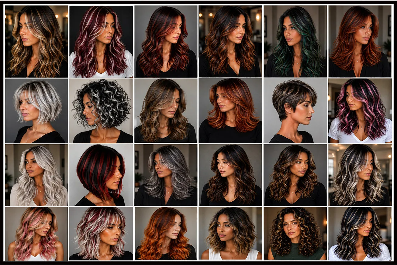 14_HIGHLIGHTS Saber Professional - Women Styles Poster #14 - MPN SER00014 - Wholesale Salon Supply