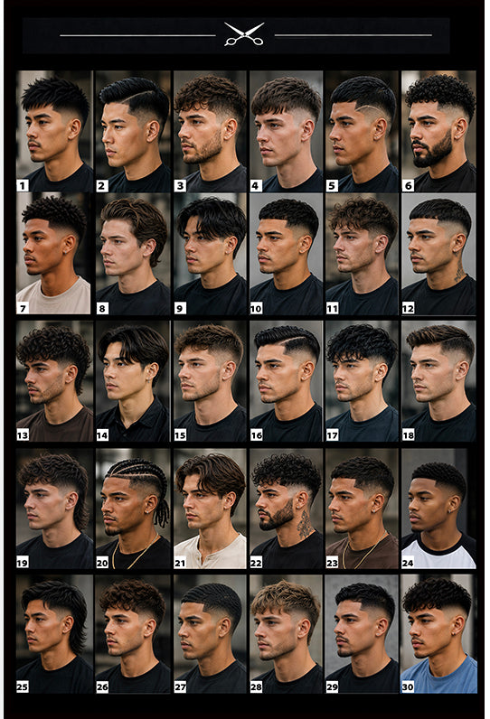 22 Men Fades black background poster #22 - Image 1
