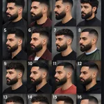 Men Hair cuts w/beard Poster #4