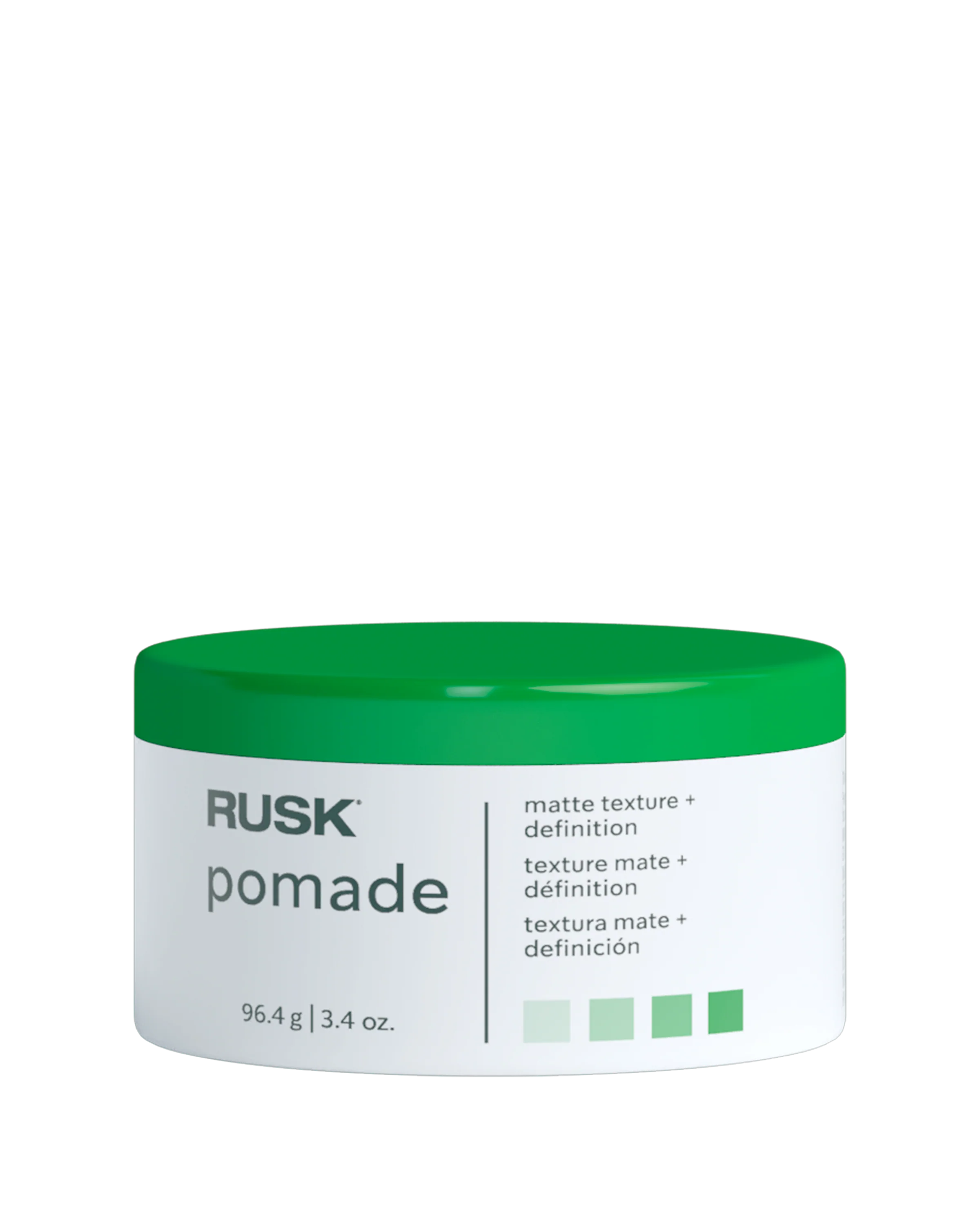 image_12c85fac-75d0-48f8-9749-43f77b435da9 Rusk Pomade Matte Texture + Definition 3.4oz - Image 1