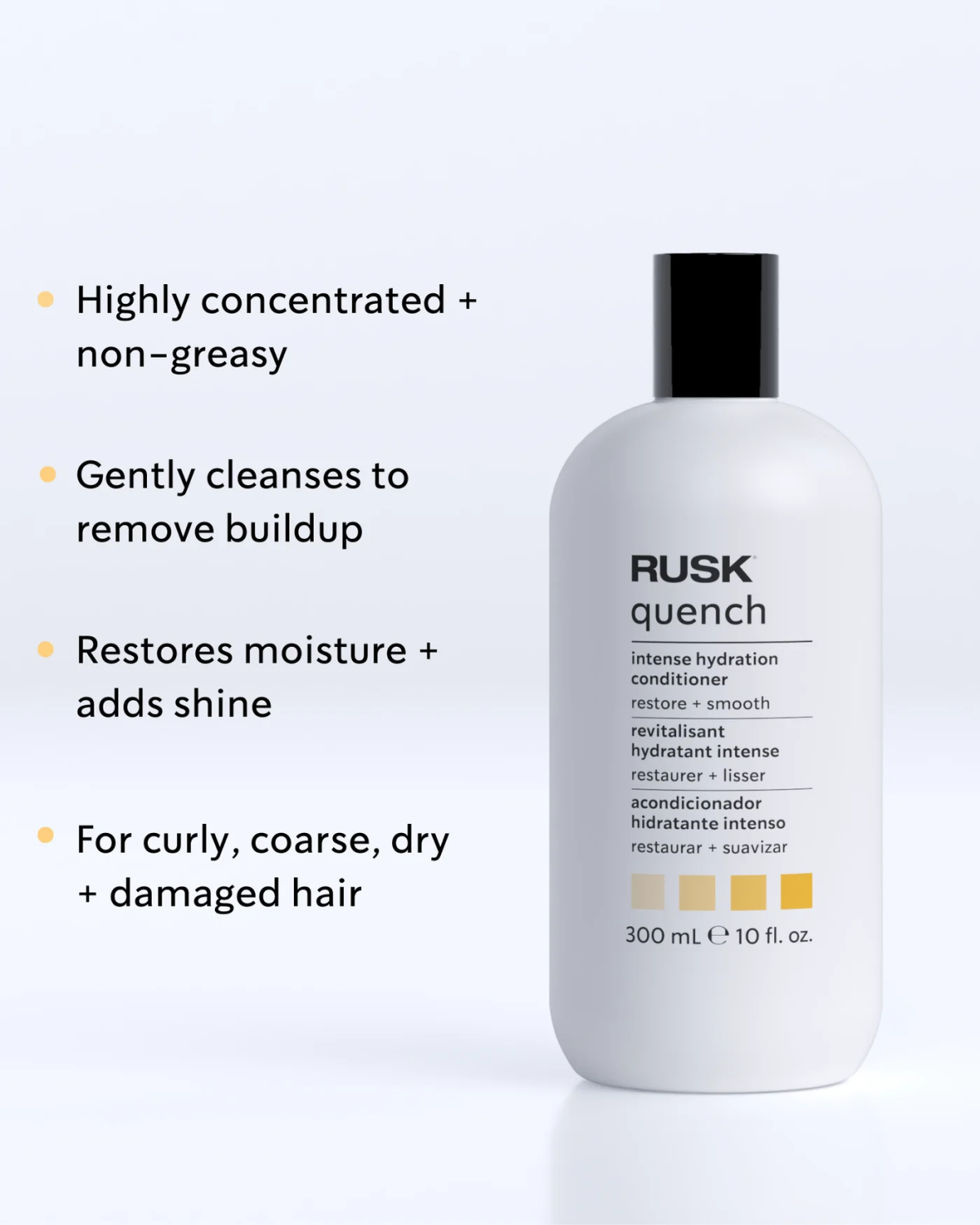 Rusk Quench Intense Hydration Conditioner 10oz - Image 2