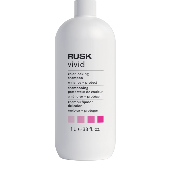 Rusk Vivid Color Locking Shampoo 33oz