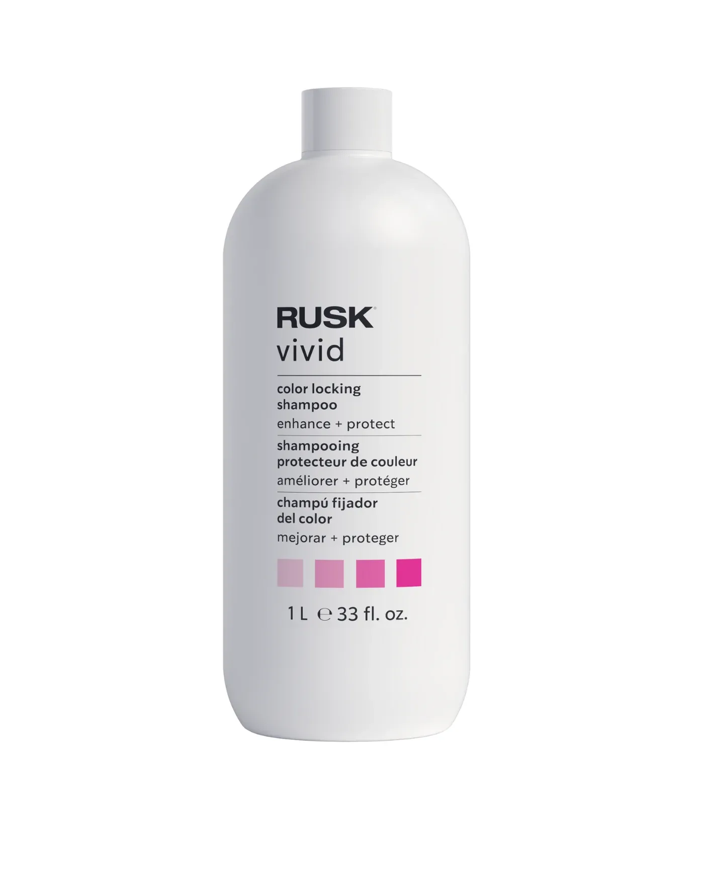 image_cd371401-fe56-45bc-9208-78c0a3685760 Rusk Vivid Color Locking Shampoo 33oz - MPN RUS53341 - Wholesale Salon Supply