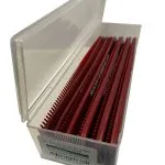 Krest Goldilocks Professional Combs #4 7" All Purpose Styler 1dz. Burgundy