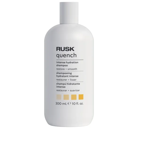 Rusk Quench Intense Hydration Shampoo 10oz - Professional Barber & Salon Supplies