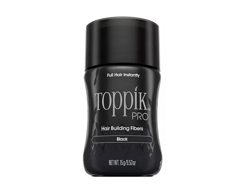 pqtar5wv_202511111701177089 Toppik Pro Hair Building Fibers .53oz/15g - Black - MPN TPR81016 - Wholesale Salon Supply