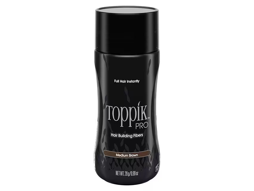 s4xm1lzy_202511111656157693 Toppik Pro Hair Building Fibers .98oz/28g - Medium Brown - Image 1