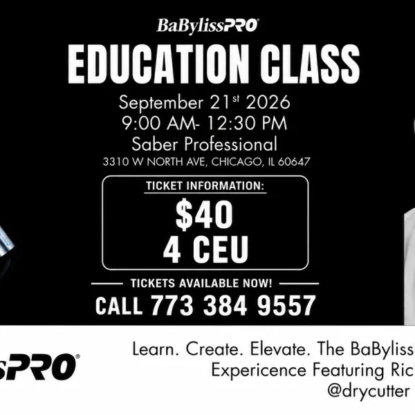 Class tickets babyliss - Professional Barber & Salon Supplies