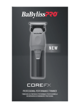 BabylissPro COREFX Cord/Cordless Clipper - Black - Image 3