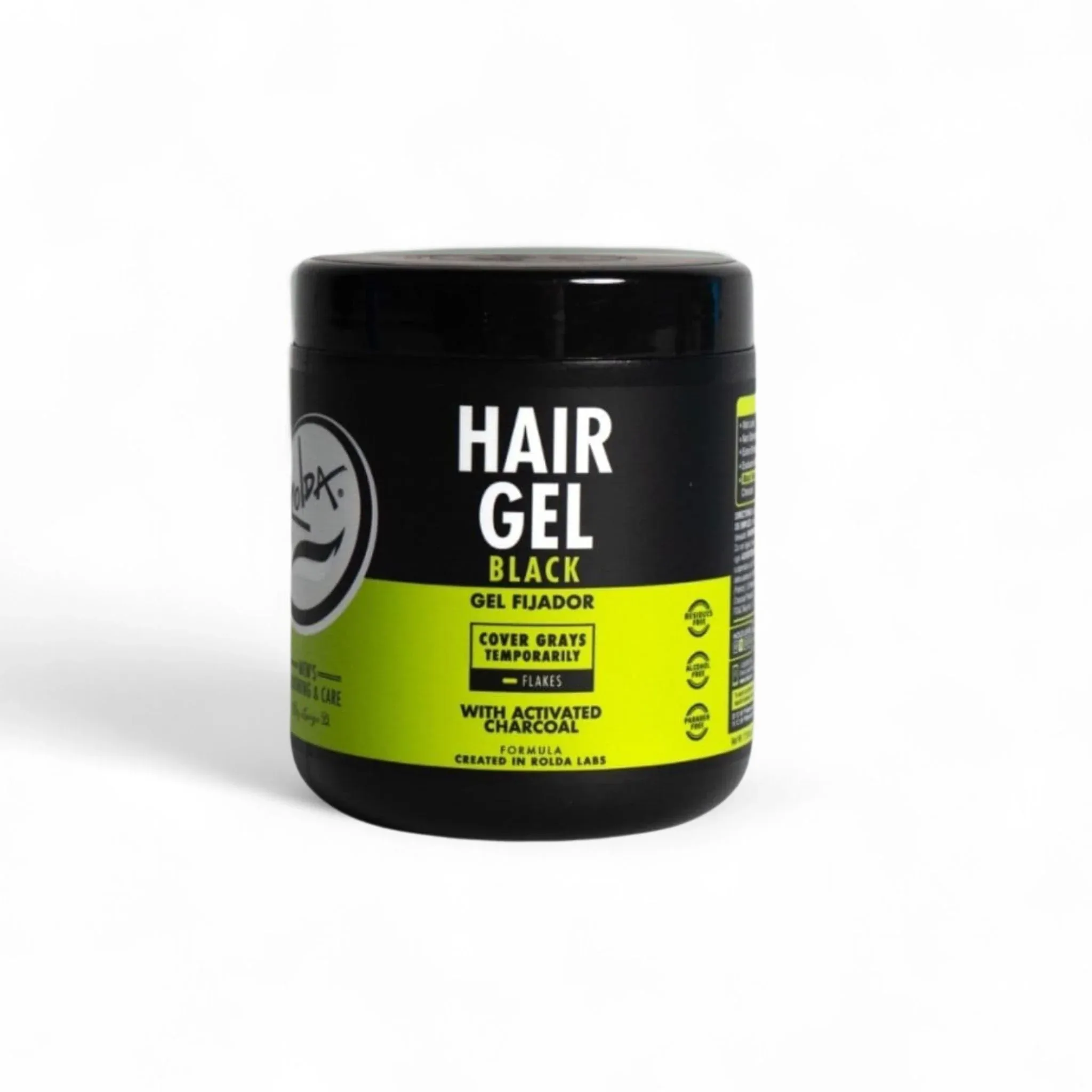 Rolda Black Hair Gel Extra Strong Hold 17.6oz/500g Rolda Black Hair Gel Extra Strong Hold 17.6oz/500g - MPN ROL22103 - Wholesale Salon Supply