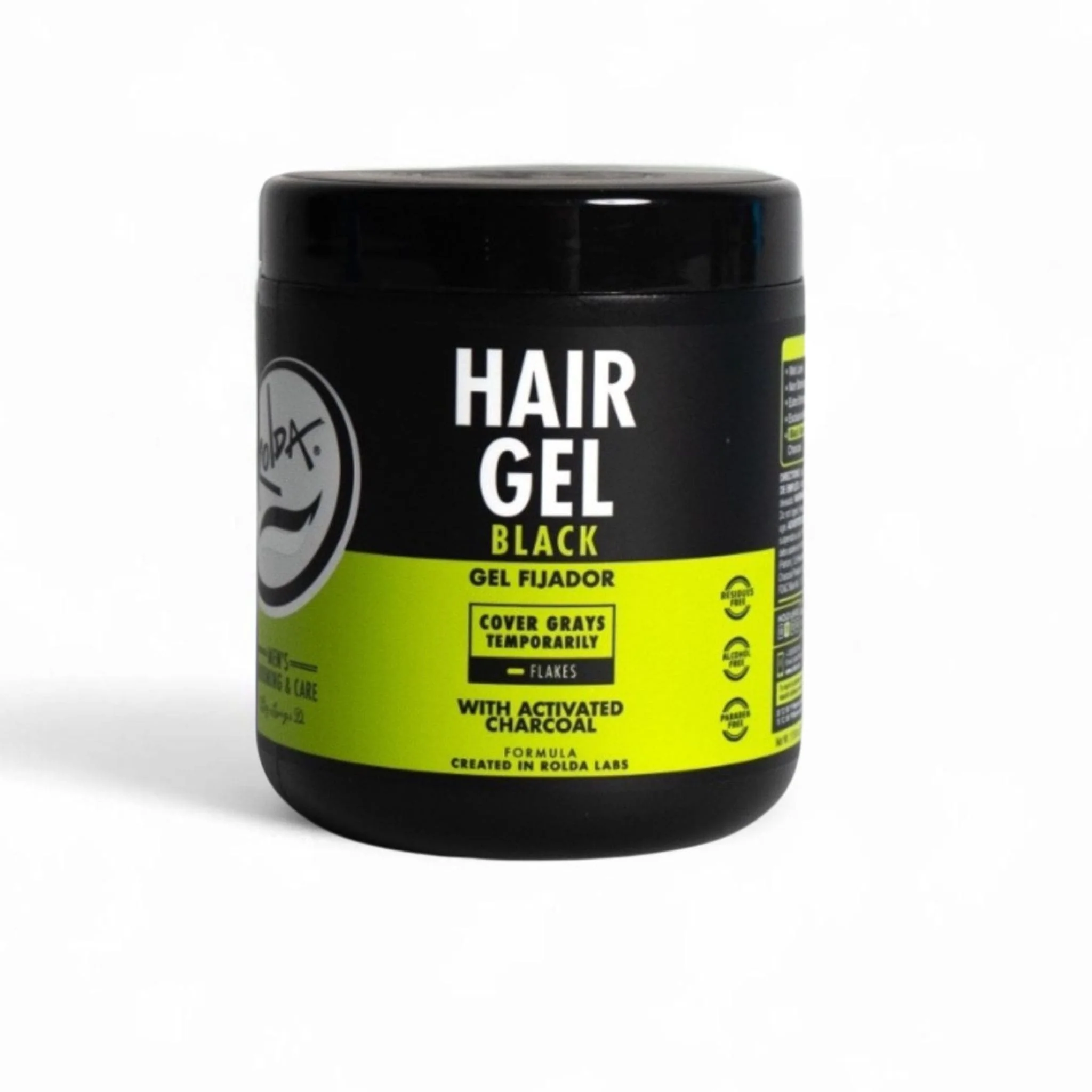 Rolda Black Hair Gel Extra Strong Hold 35.2oz/1000g Rolda Black Hair Gel Extra Strong Hold 35.2oz/1000g - Image 1