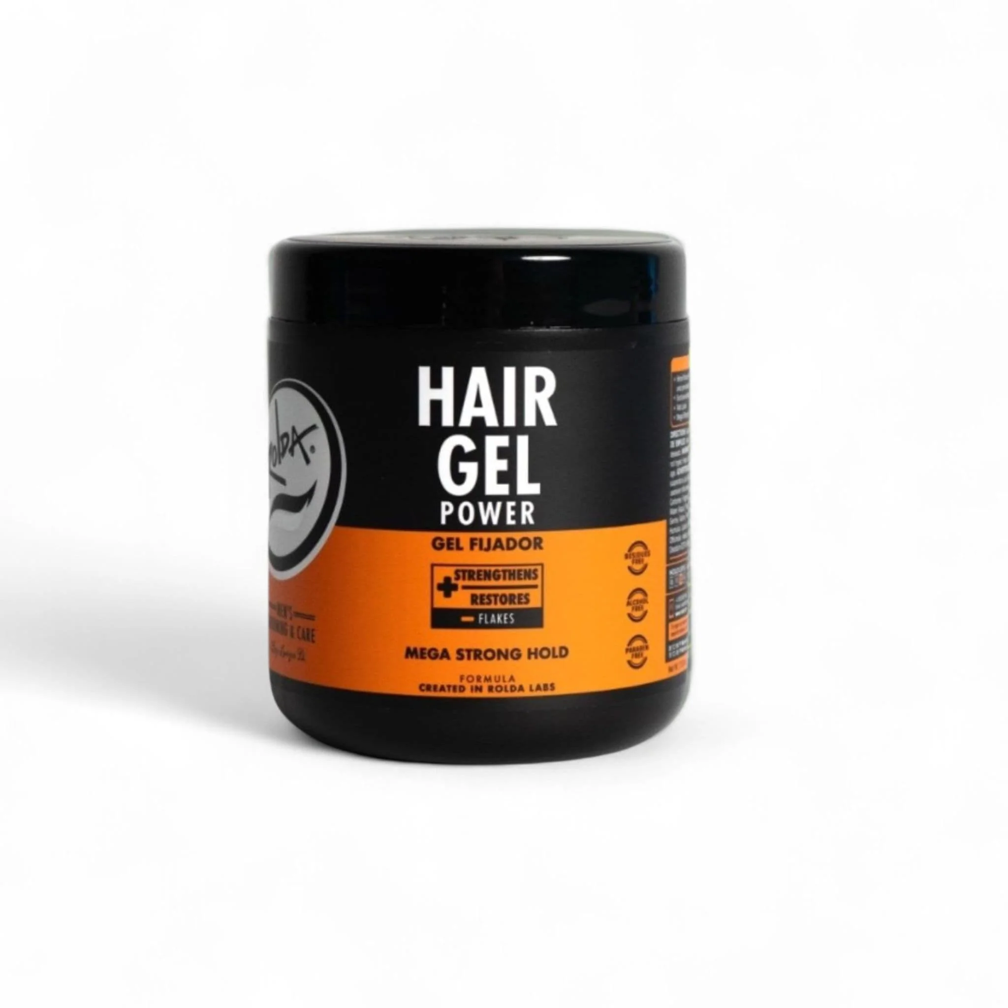 Rolda Power Hair Gel Mega Strong Hold 17.6oz/500g Rolda Power Hair Gel Mega Strong Hold 17.6oz/500g - Image 1